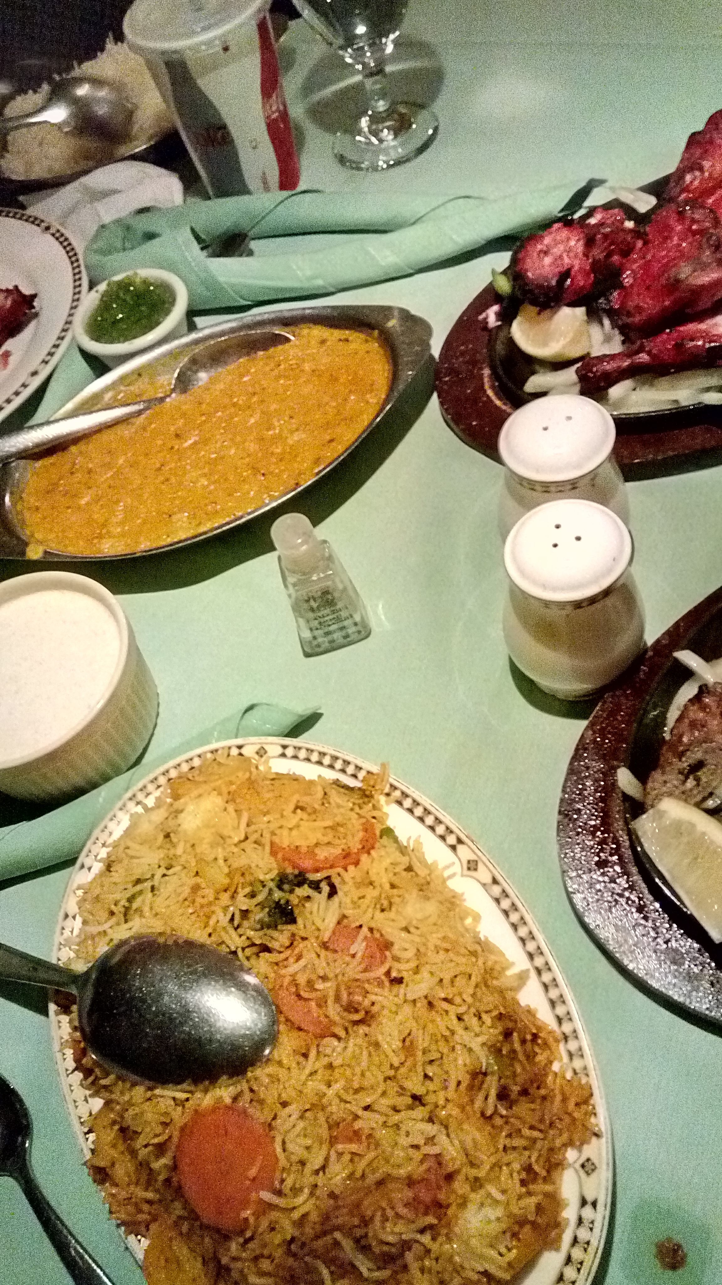 food taste great and hot spices as you preferre.