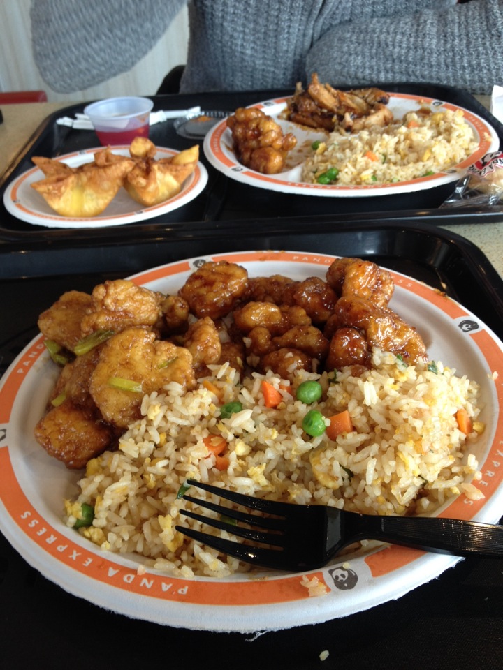 i love the orange chicken and teriyaki chicken.