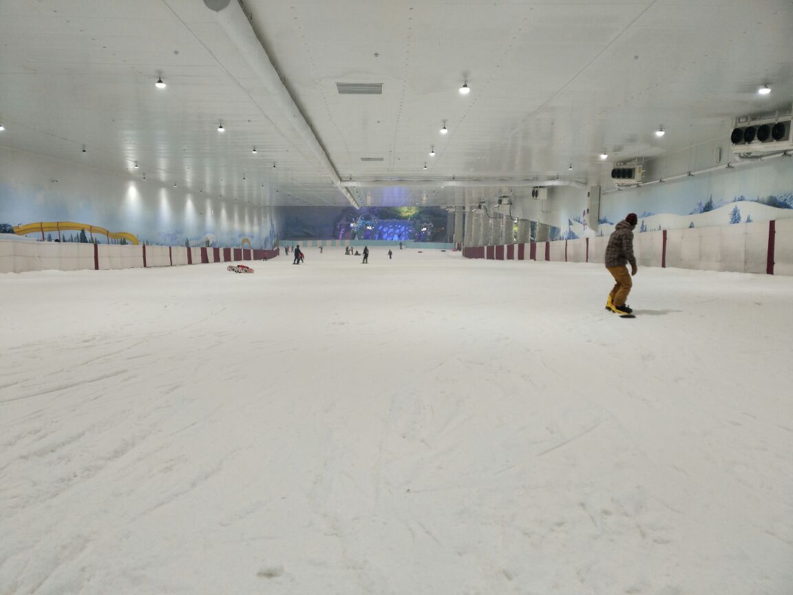 【携程攻略】马鞍山启迪乔波滑雪场景点,很不错的一个地方,四个小时
