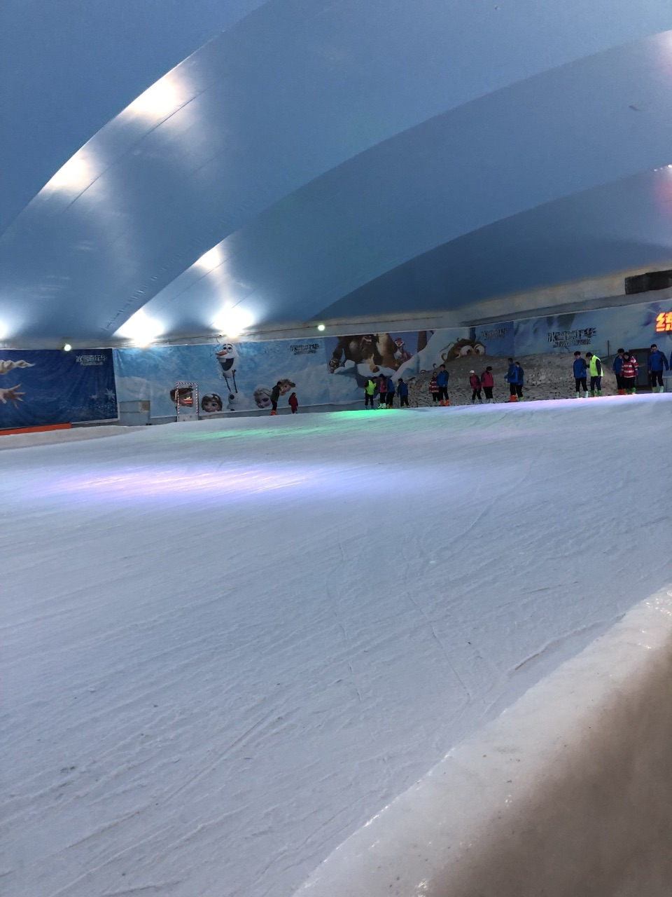 青田乐园室内滑雪场