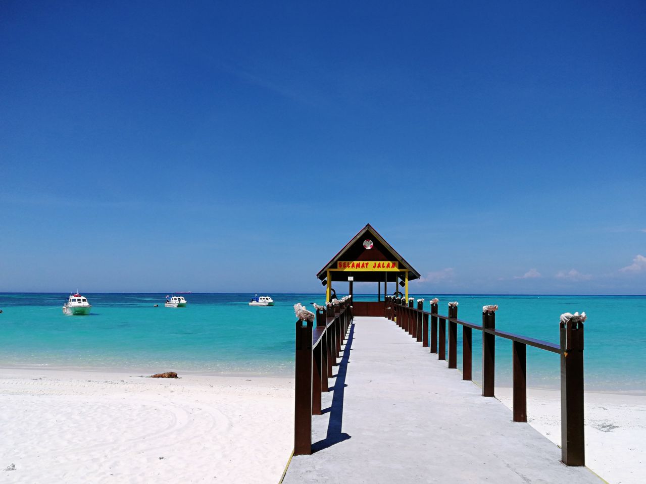 12大促】沙巴环滩岛度假村 gps通讯双体快艇 五星码头 两次浮潜一日游