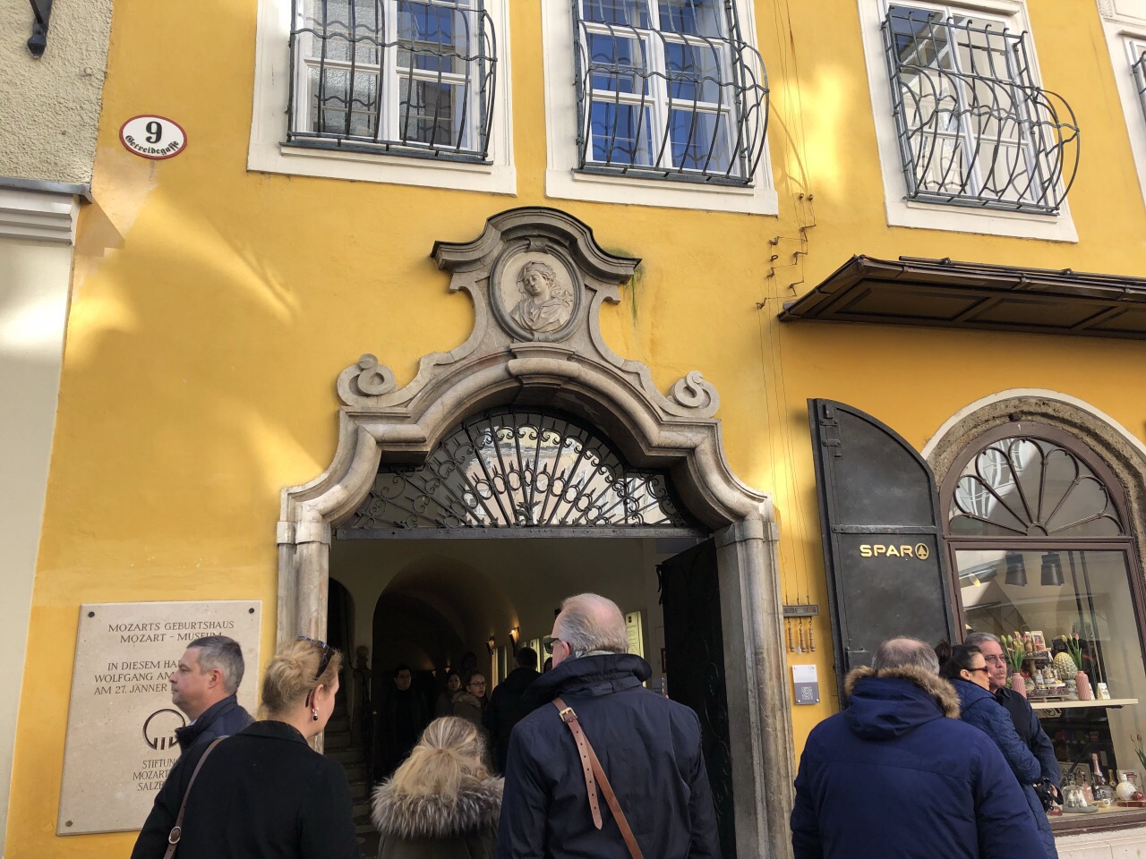 莫扎特出生地mozarts birthplace