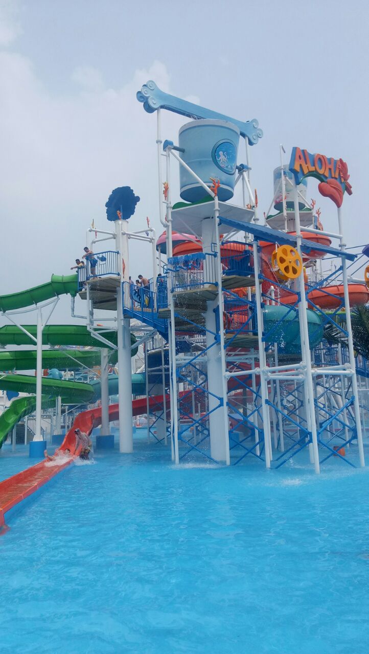 刚开的,塔元庄锦绣水上乐园,携程买票69成人,除了备泳衣,无需其它东西