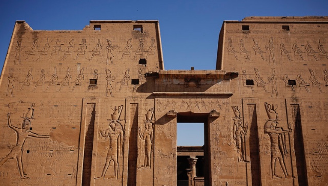 2019荷鲁斯神庙游玩攻略,【探秘古埃及文明·荷鲁斯神.