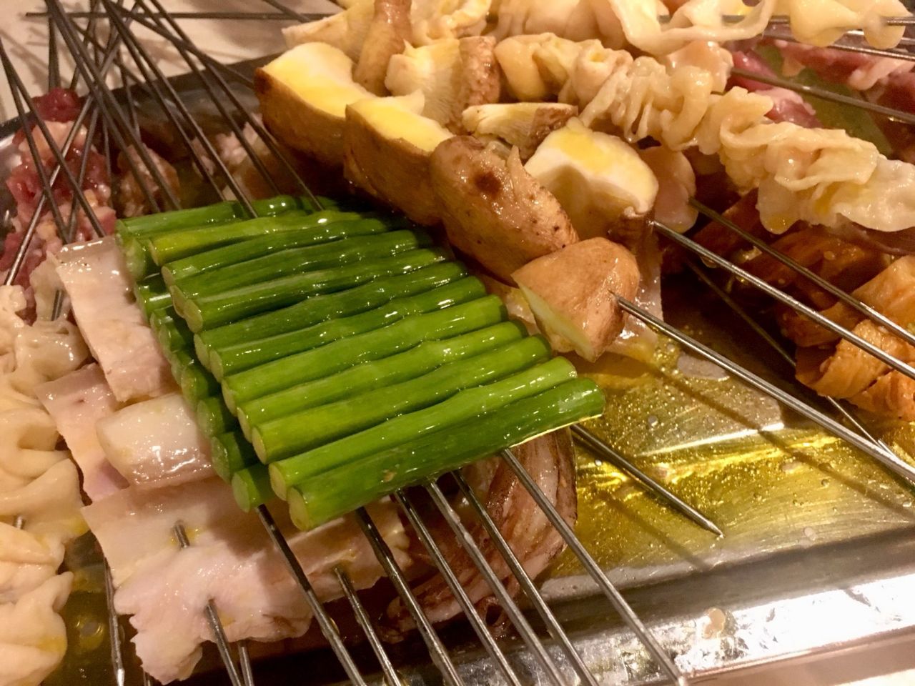 初中周五放学和同学一起去吃图门烧烤,
高中同学生日一起去吃图