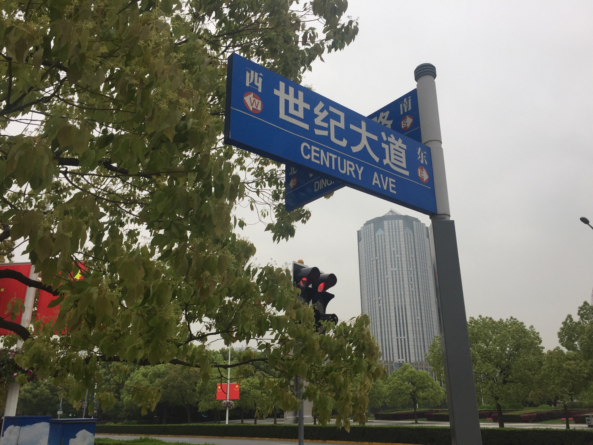 甚至我个人认为比欧洲的有些著名马路街道还漂亮干净马路两边的绿化带