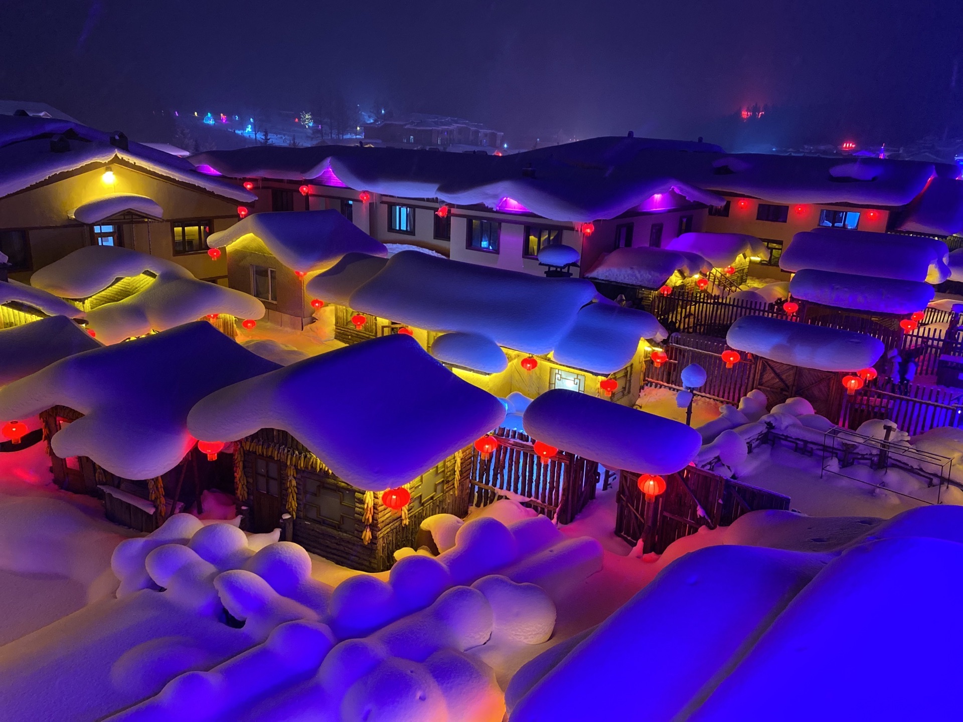 中国雪乡最美图片图片