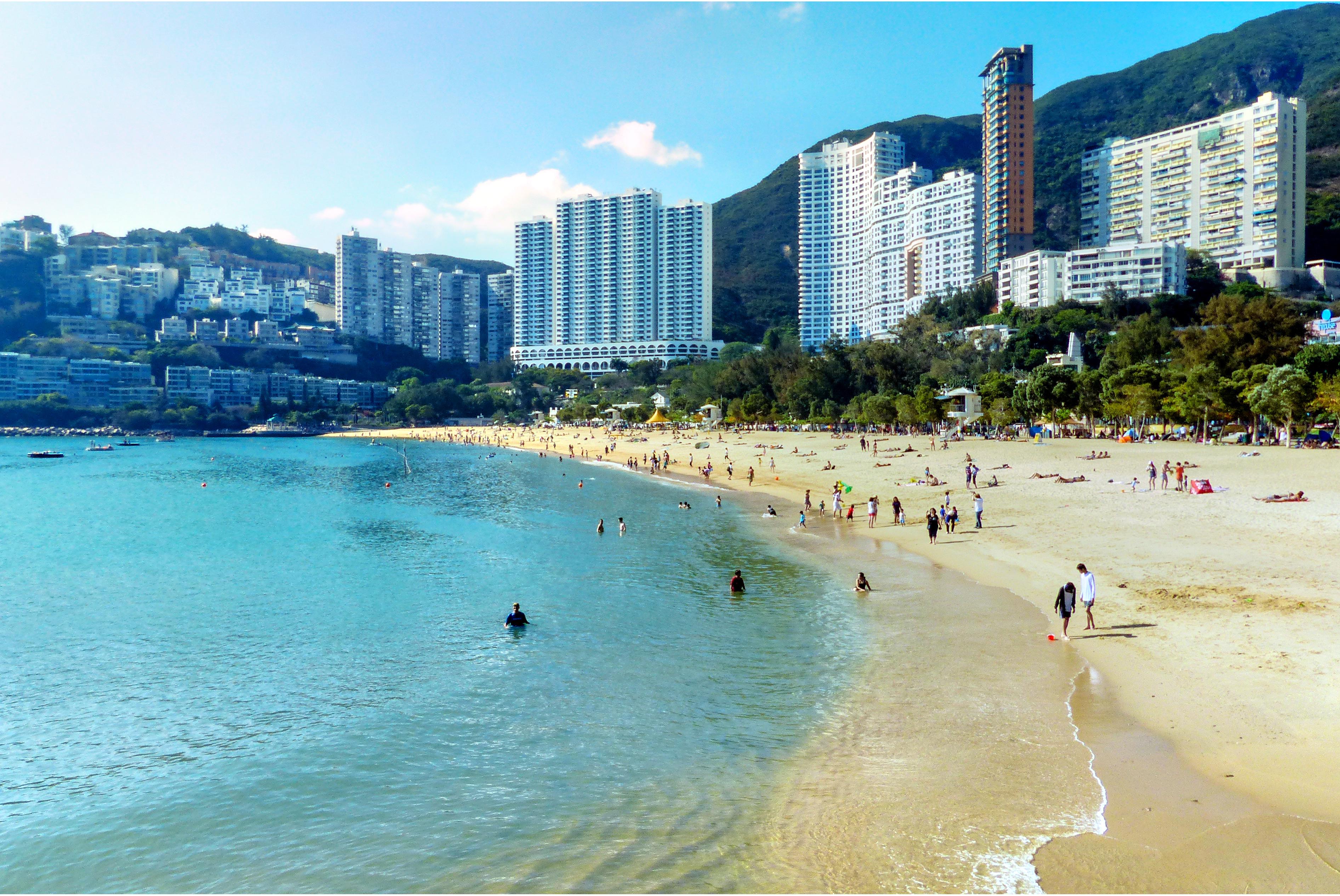 香港浅水湾风景图片