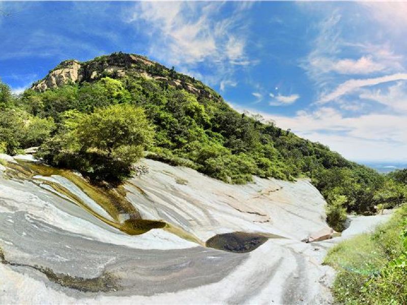 王母山风景区导览图图片