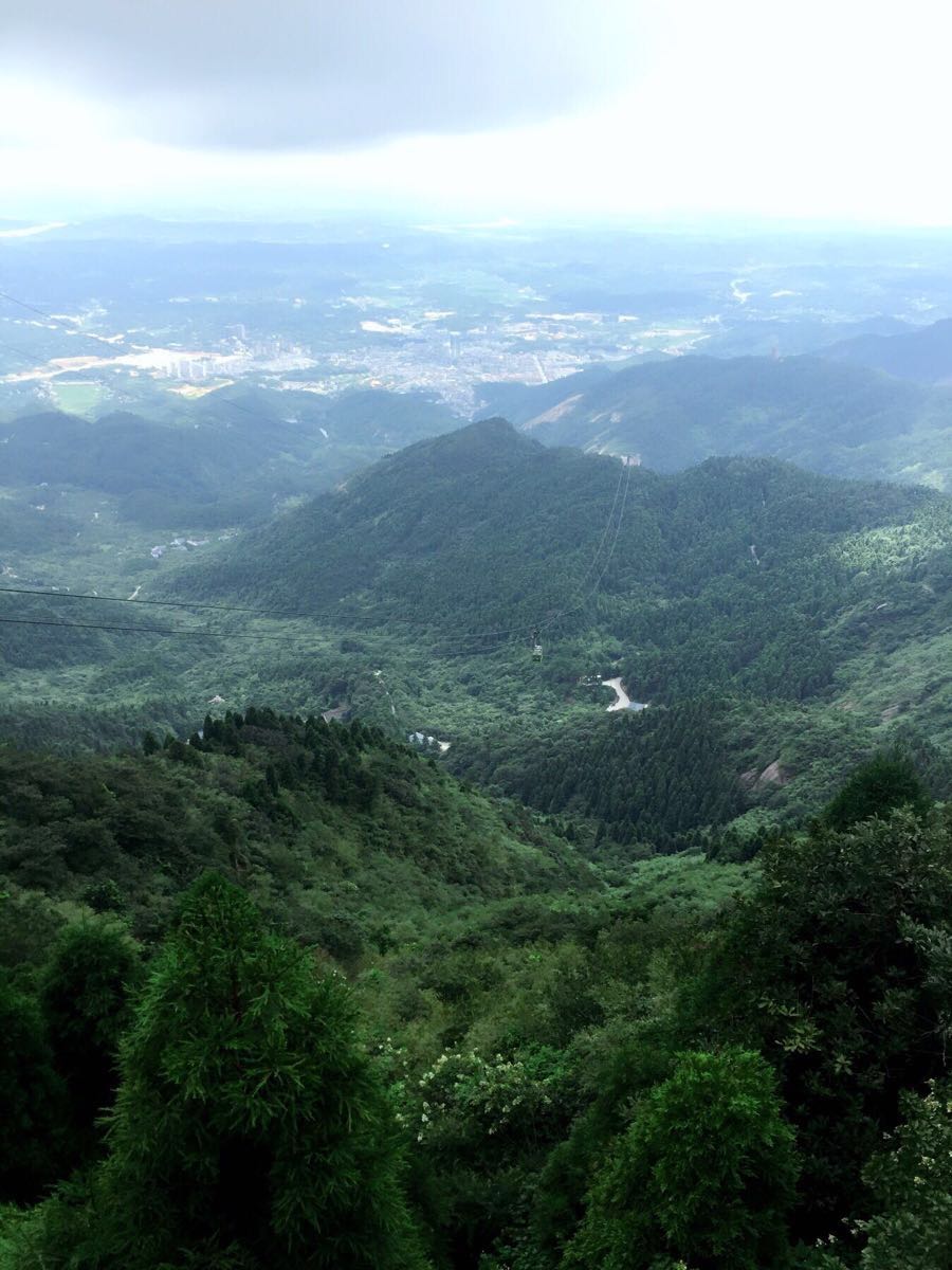 衡山風景名勝區旅遊景點攻略圖