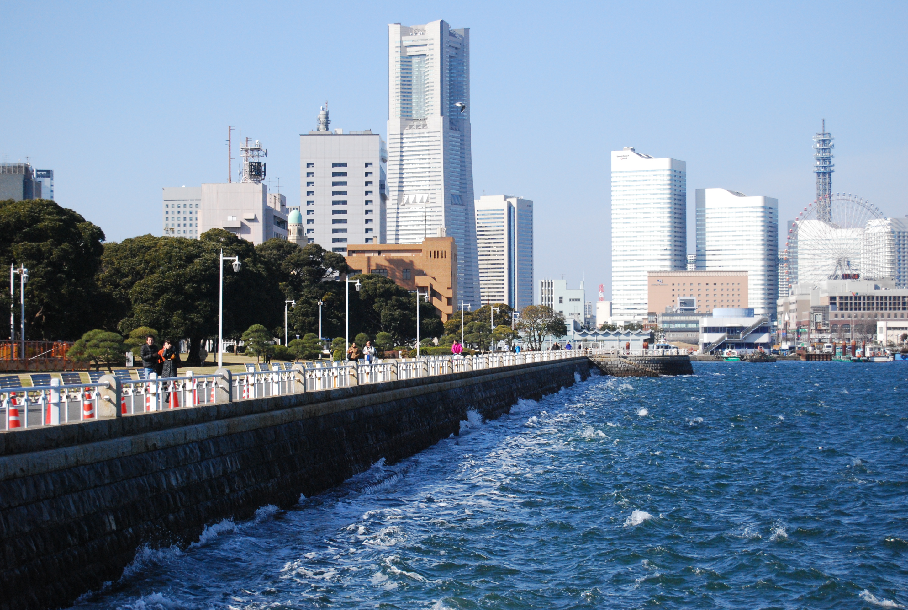 横滨海边图片