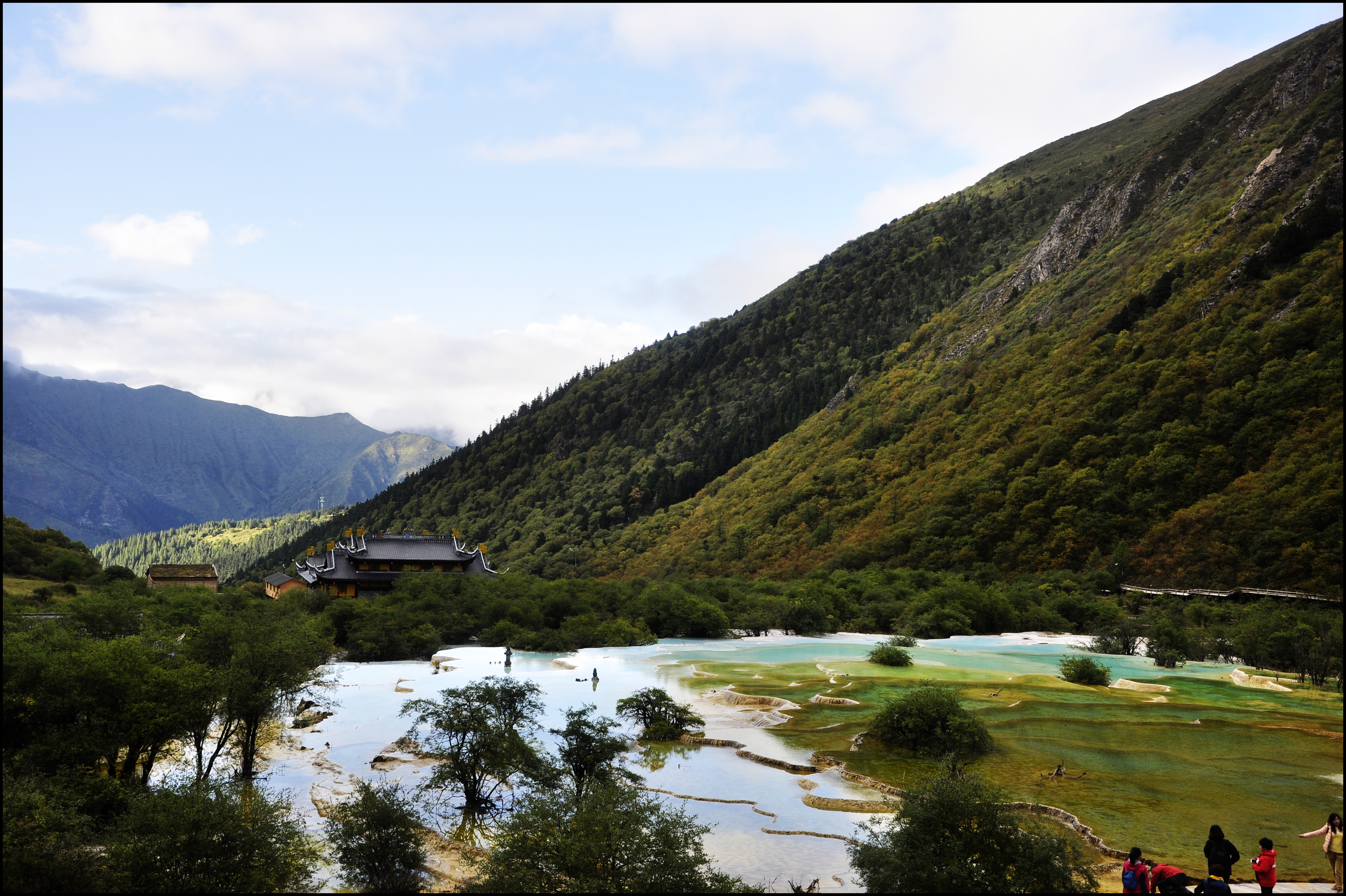 【黄龙五彩池摄影图片】黄龙景区风光摄影_太平洋电脑网摄影部落