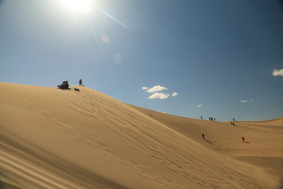 【携程攻略】额济纳旗八道桥景点,巴丹吉林沙漠的北缘,里面有越野车