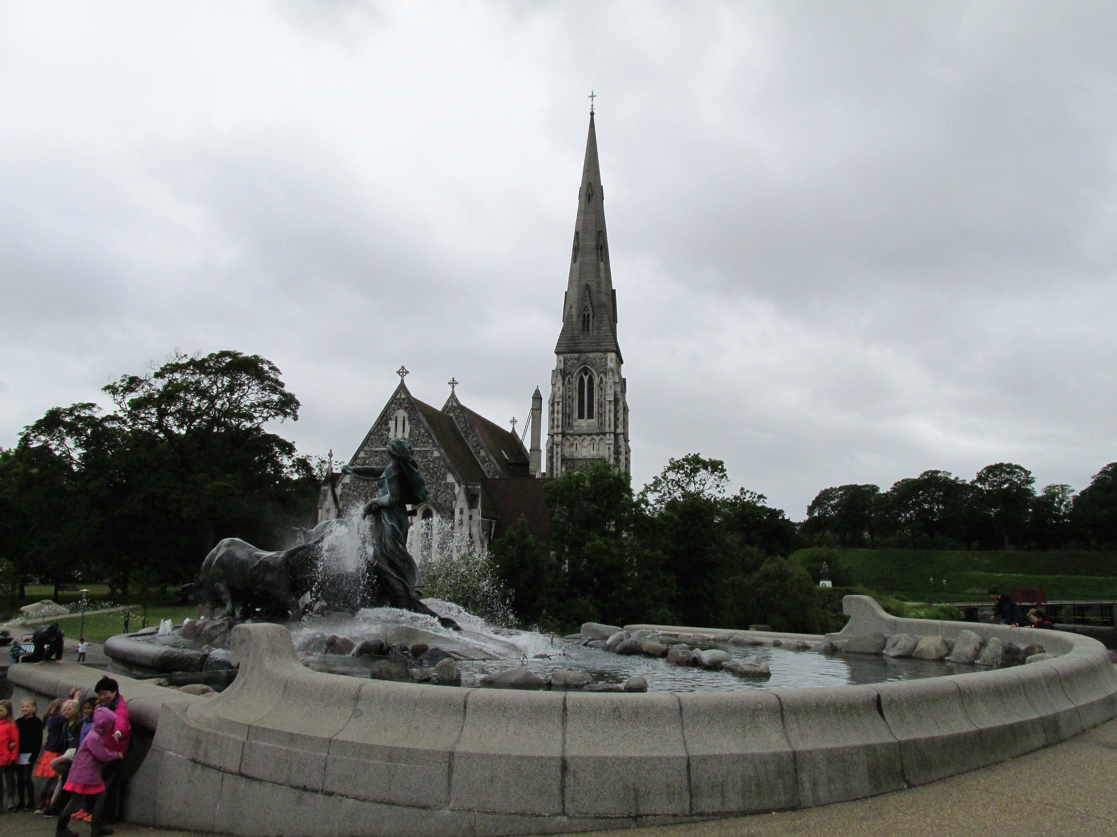 哥本哈根盖费昂喷泉好玩吗,哥本哈根盖费昂喷泉景点怎么样_点评_评价