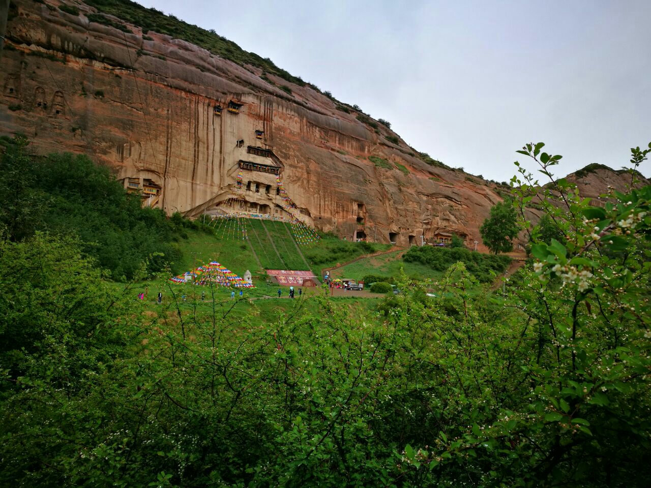 馬蹄寺旅遊景點攻略圖