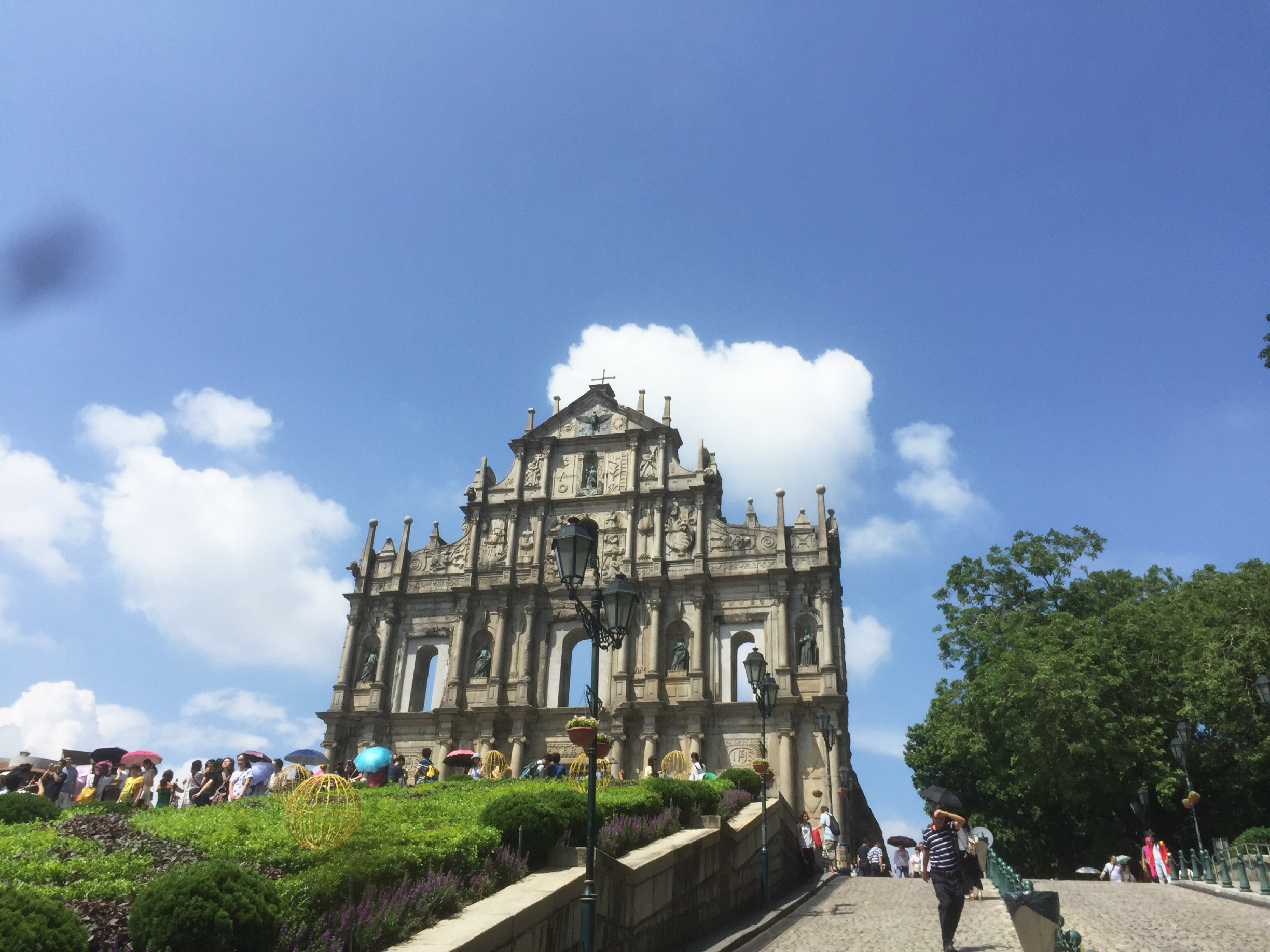 【携程攻略】澳门大三巴牌坊适合家庭亲子旅游吗,大三巴牌坊家庭亲子