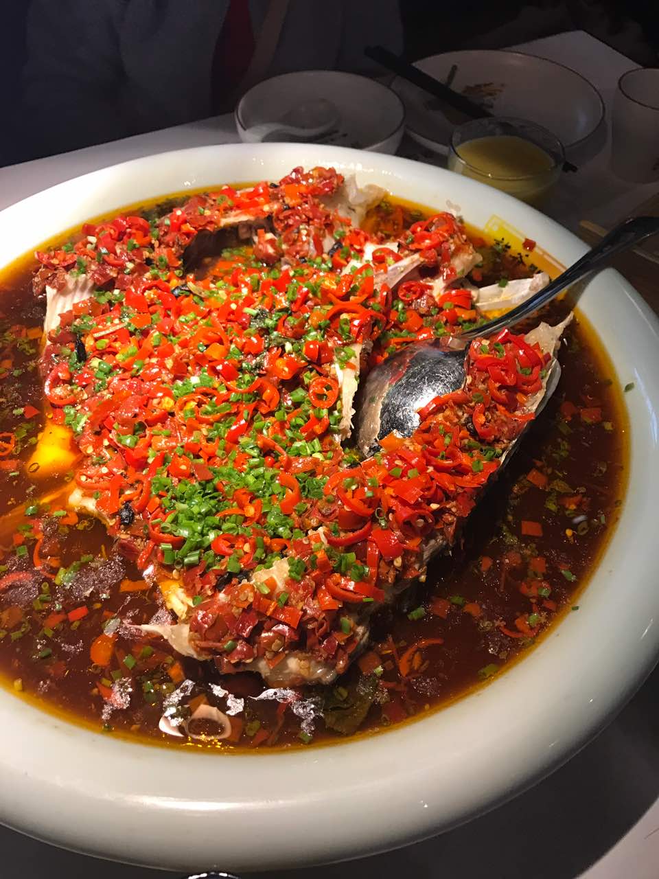 2022许爷剁椒鱼头(宛平南路店)美食餐厅,鱼头很入味,味道很鲜美,没.