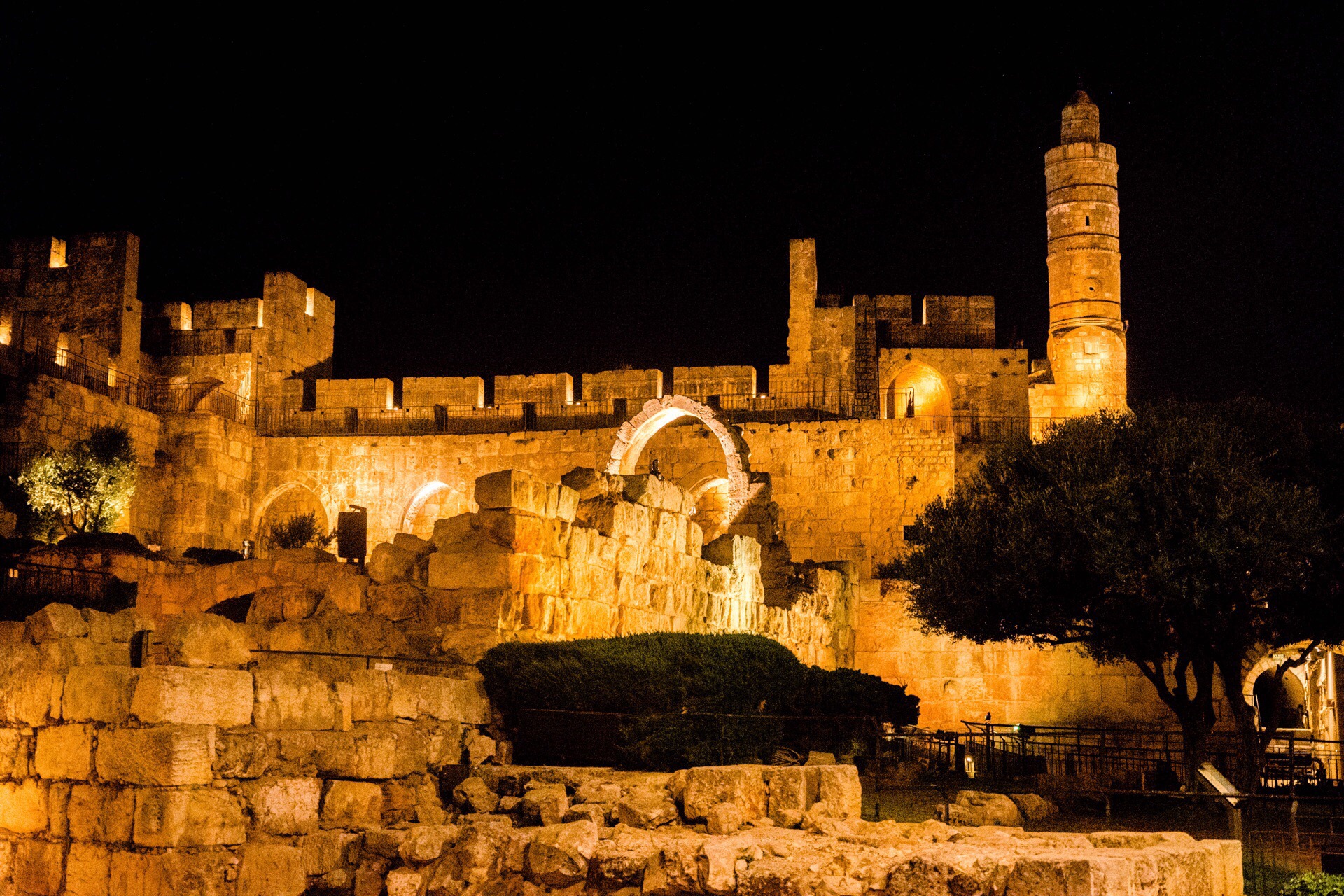 【携程攻略】耶路撒冷大卫城塔景点,大卫塔是一座古老的城堡,靠近