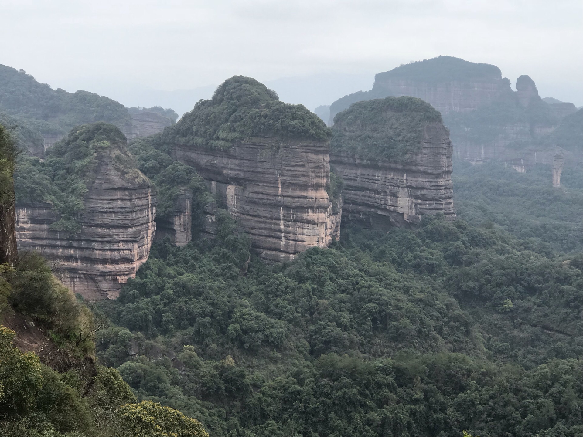 丹霞山旅遊景點攻略圖