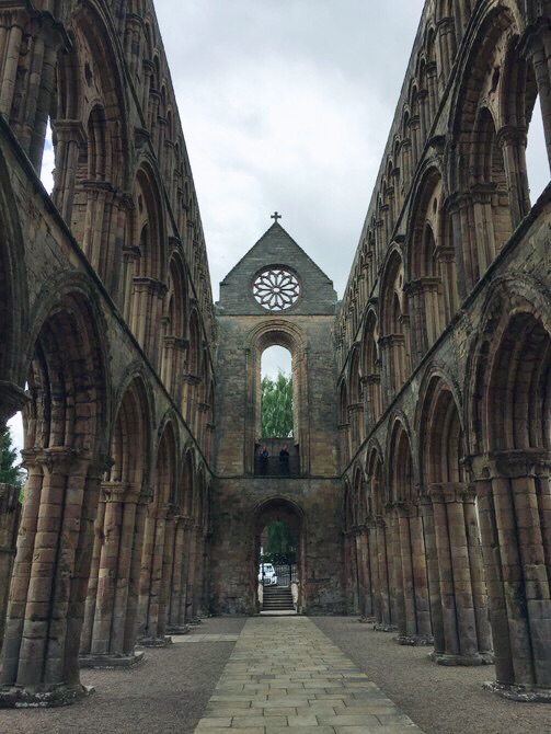 苏格兰杰德堡修道院图片