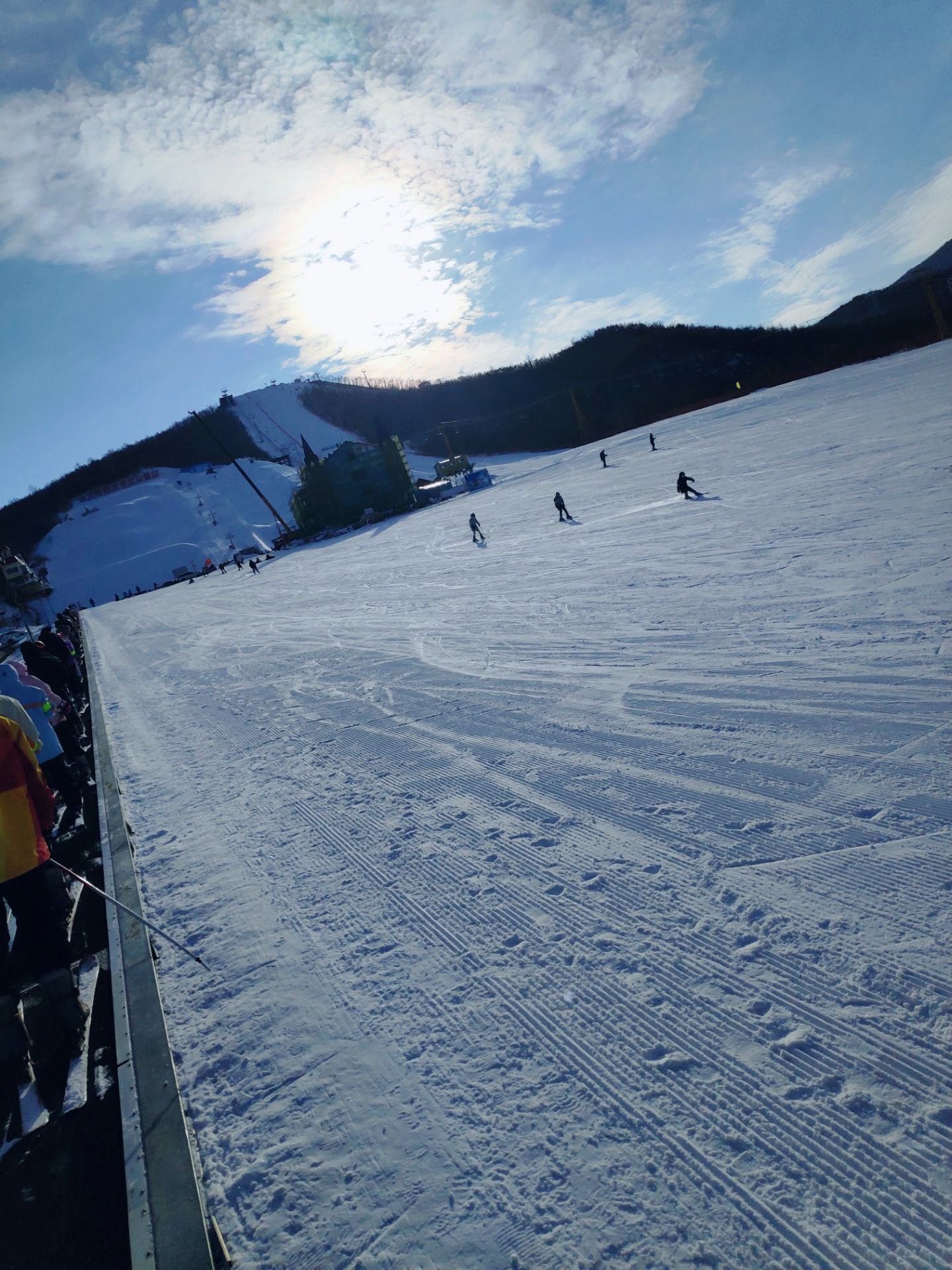 金龙山滑雪场图片图片