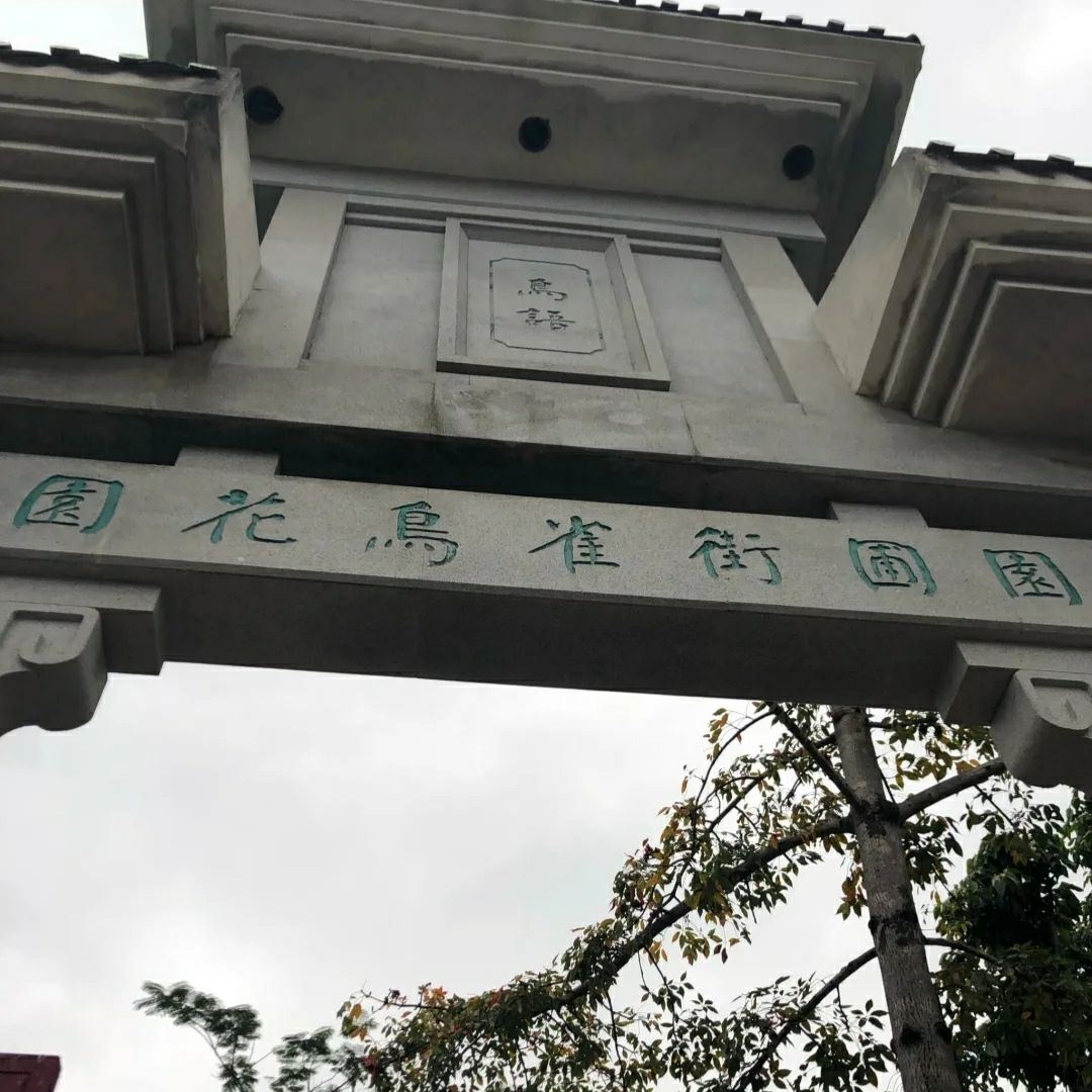 是园圃街雀鸟花园其实是一个花鸟市场很多是做观赏鸟的店铺子同时也是