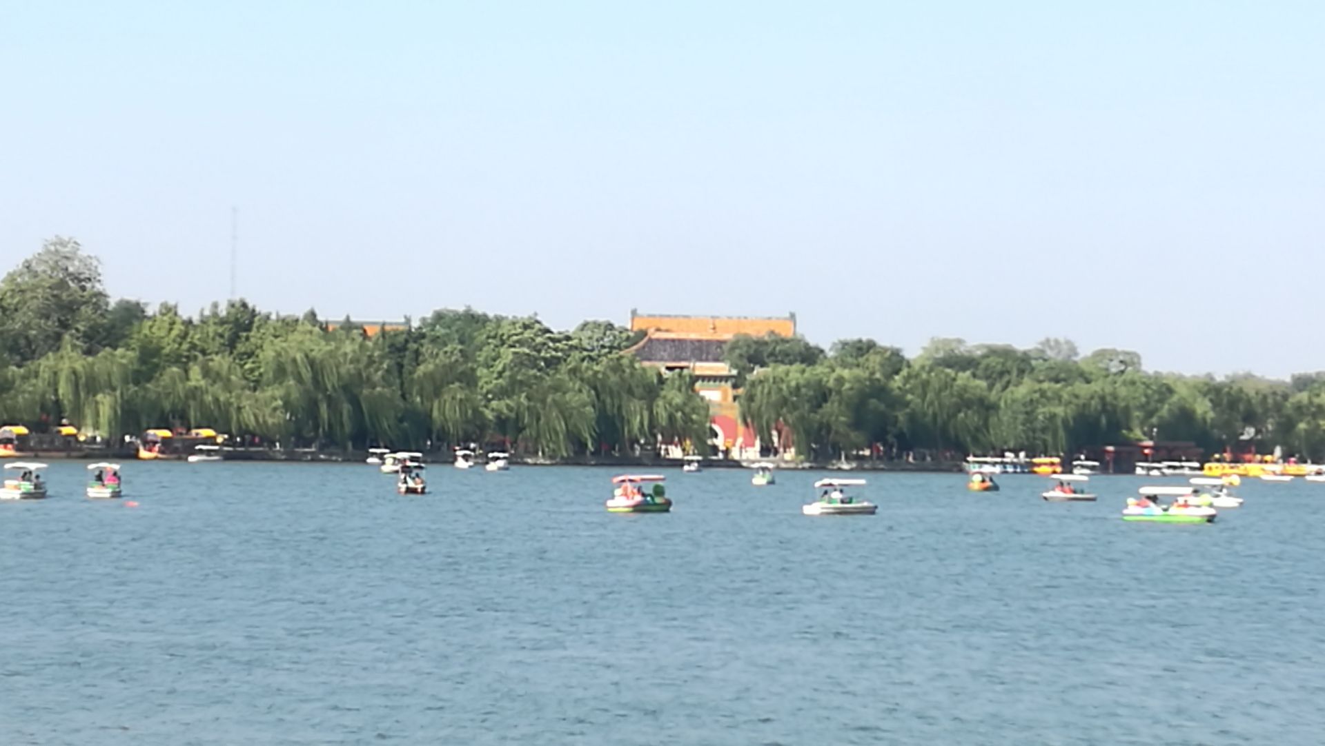 北海公園遊船旅遊景點攻略圖