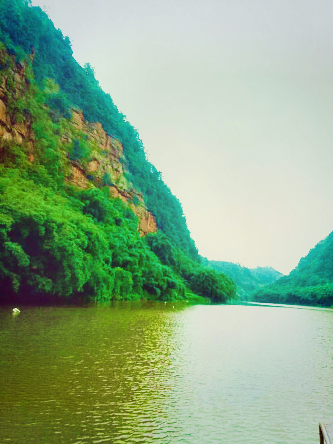 越溪河风景区图片