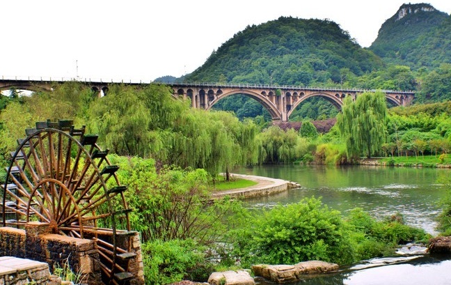 金华花溪风景旅游区图片