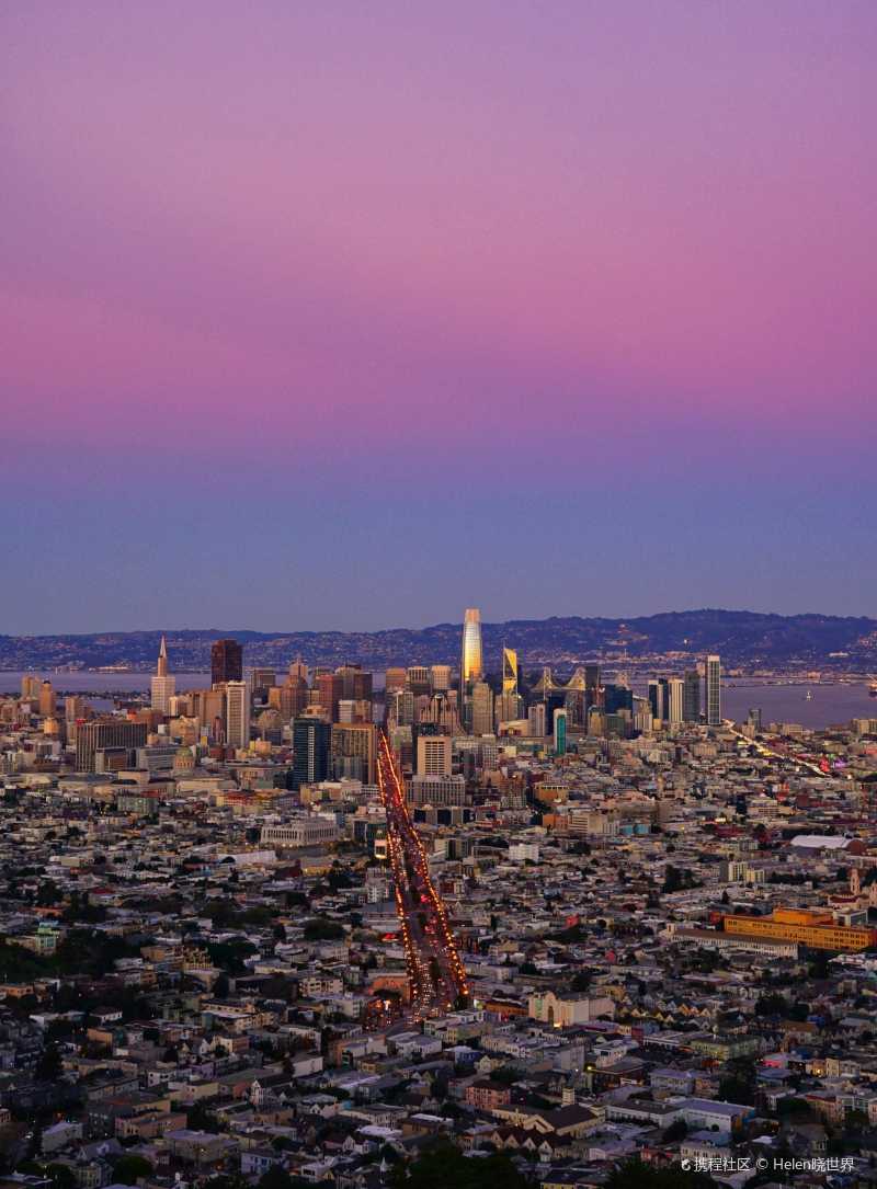 可以观赏太平洋的美妙之地旧金山兰兹角
