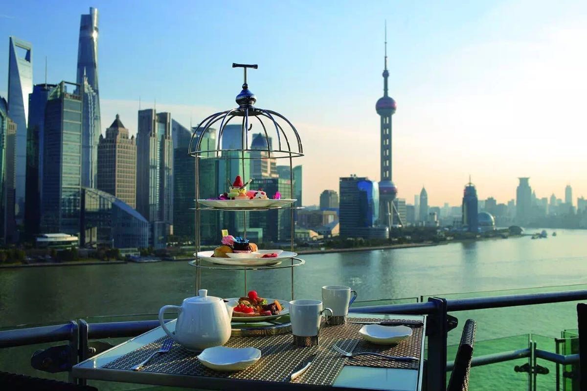 上海外滩悦榕庄酒店【双人英式鸟笼下午茶】