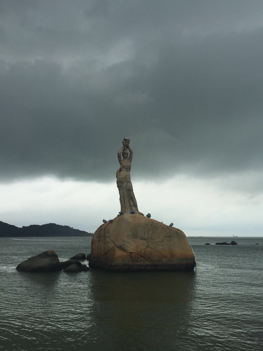【携程攻略】珠海珠海渔女景点,时隔13年再次来到珠海渔女这,感慨万千