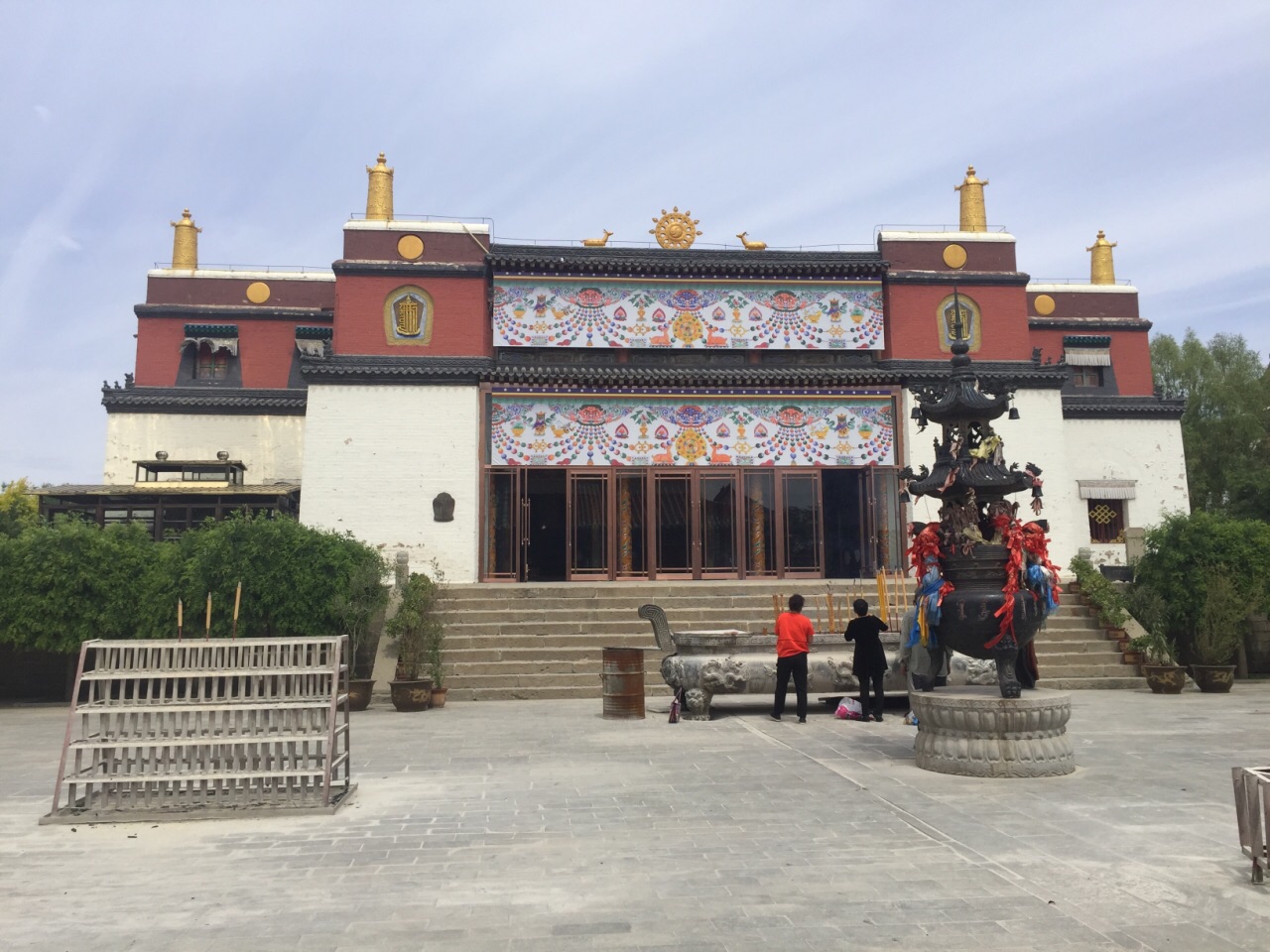 辽宁 阜新市 瑞应寺 在此修行的七世活佛是国家批准六位活佛之一