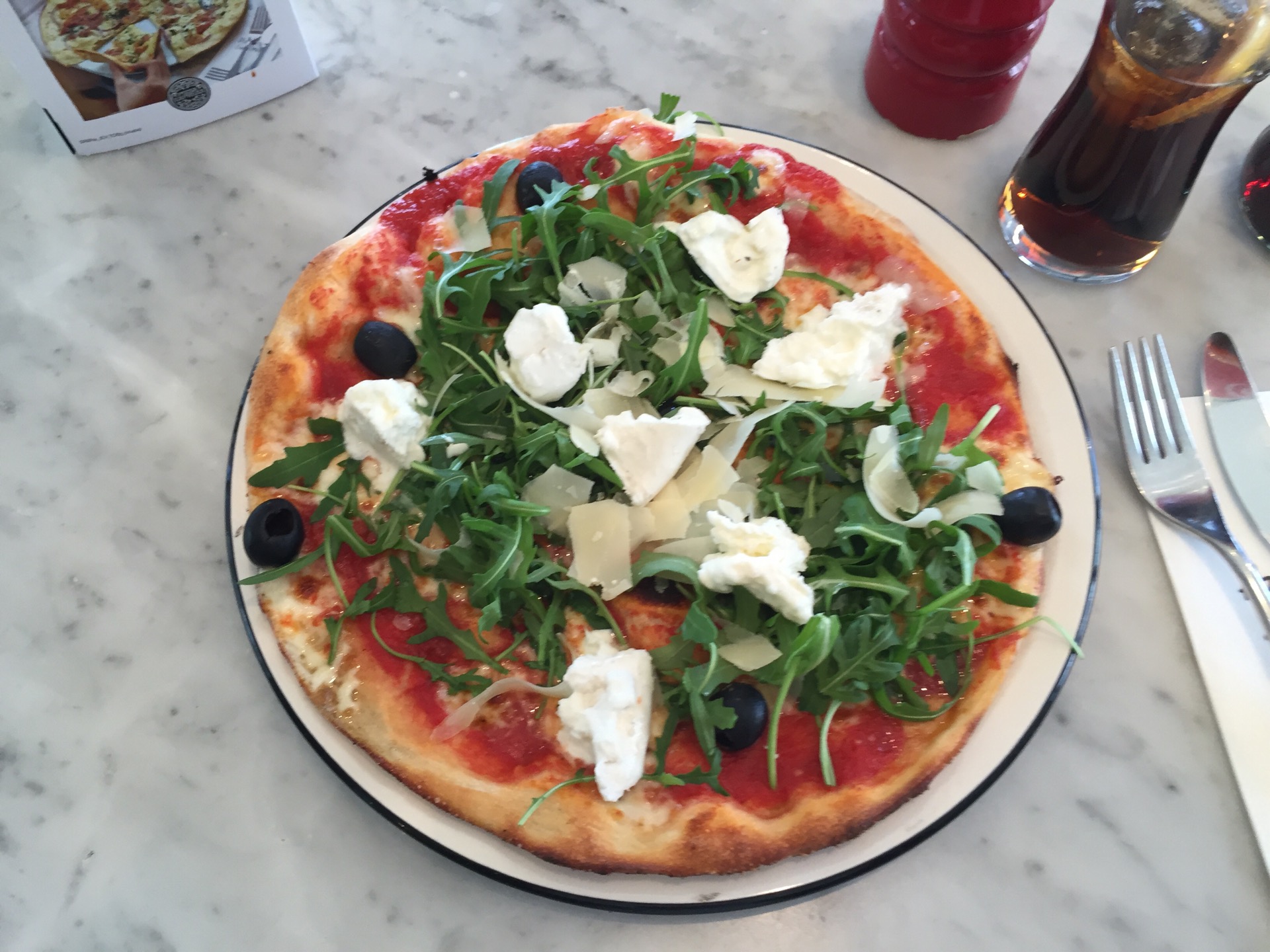 2022pizza epress - earls court roadʳ,the pizza was good