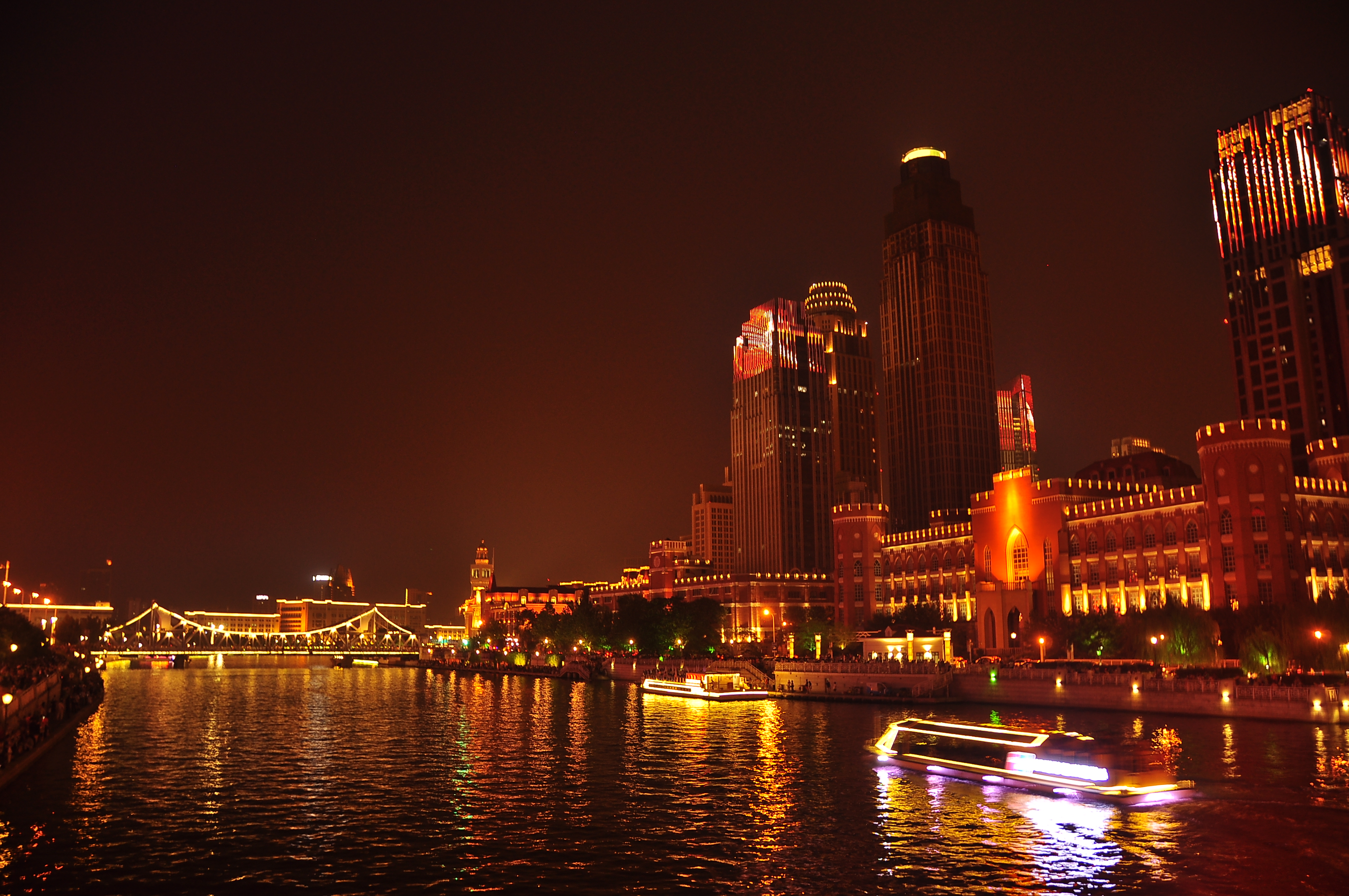 2022海河游玩攻略,她横穿天津这个大都市,见证. 【去哪儿攻略】