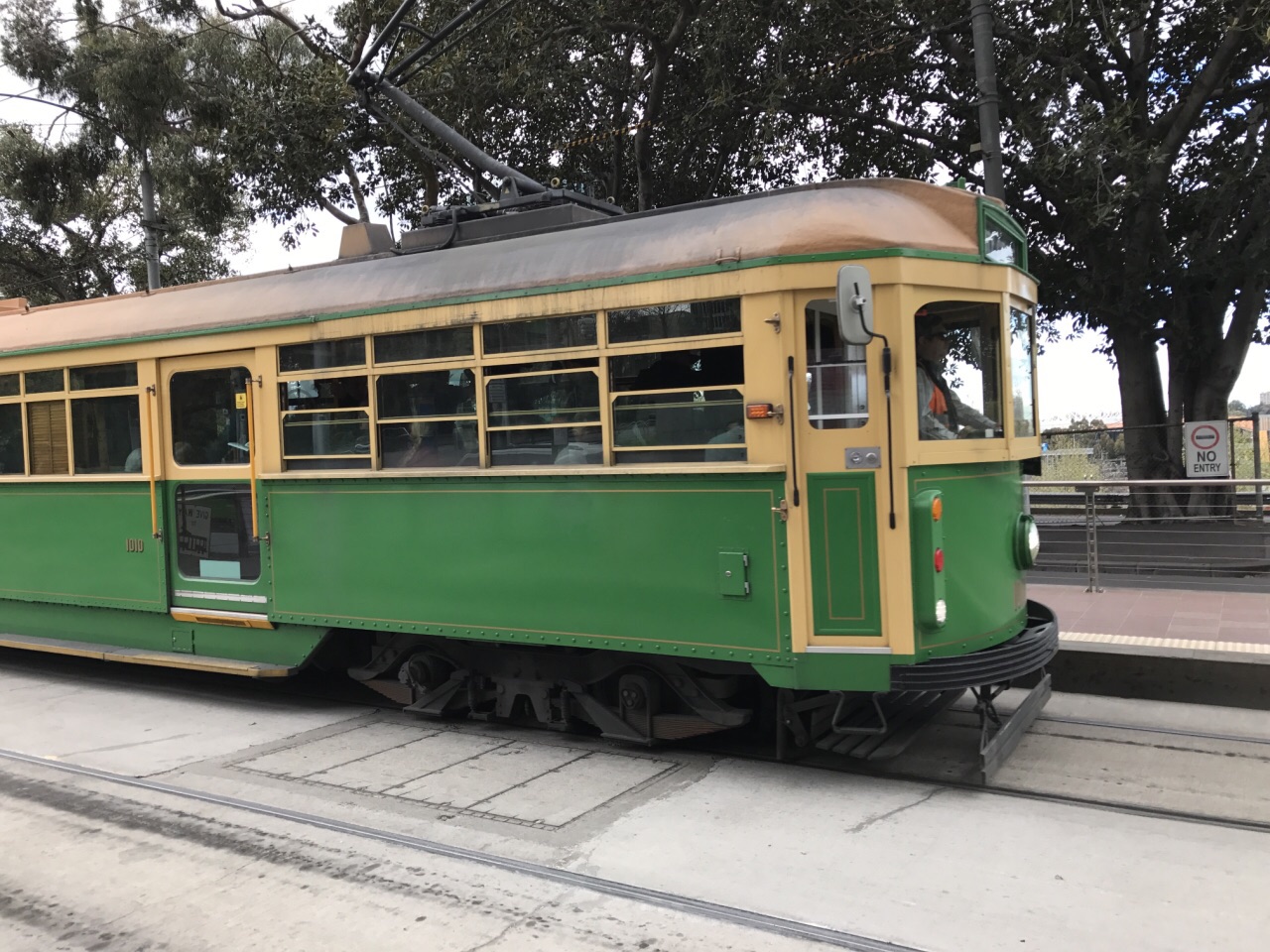 老式环城有轨电车