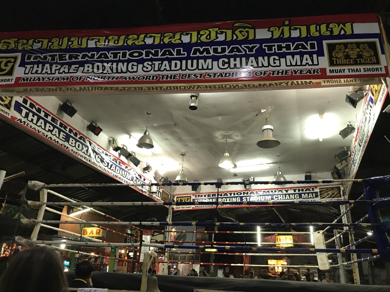 清迈塔佩泰拳表演·thai boxing thaphae show