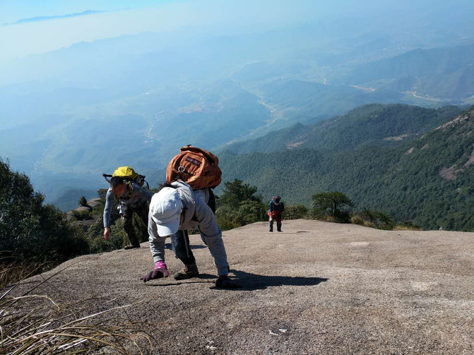 相见难别亦难-记江西灵山西台峰穿越