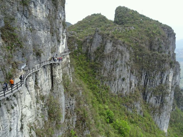 恩施大峽谷旅遊景點攻略圖