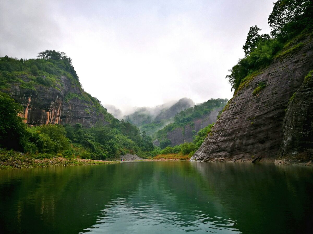 武夷山九曲溪旅遊景點攻略圖