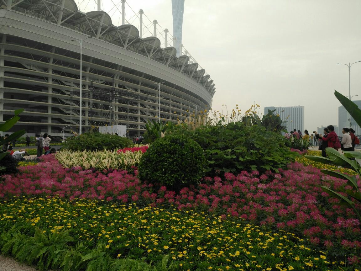 海心沙因广州亚运会的开闭幕式在此成功举办而成为羊城新中轴线上的