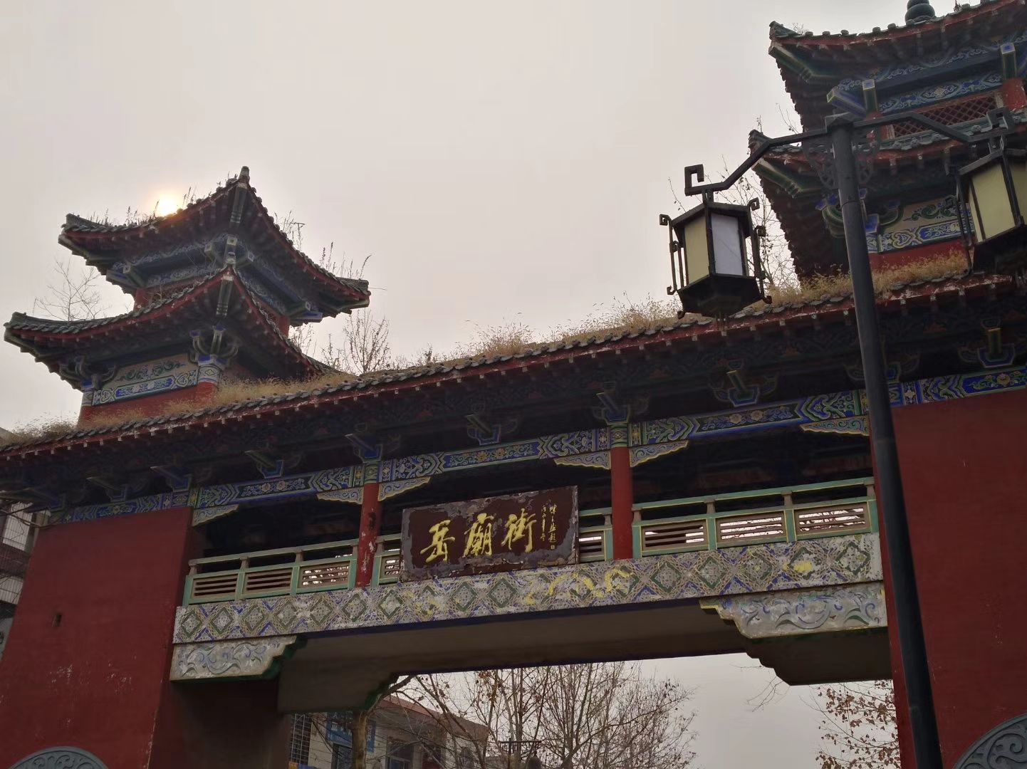 航拍：汤阴县最大的公园——城南公园_凤凰网视频_凤凰网