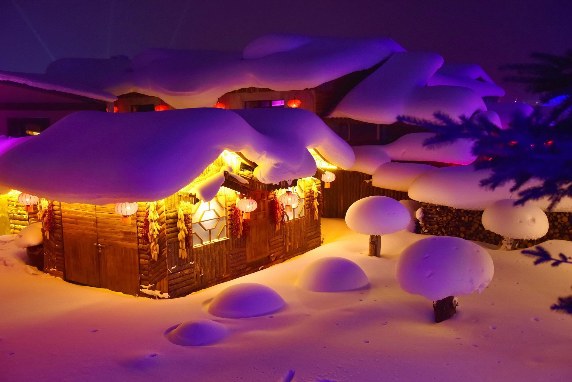 【携程攻略】海林中国雪乡景点,12月-次年3月为雪量最大期,雪景最美