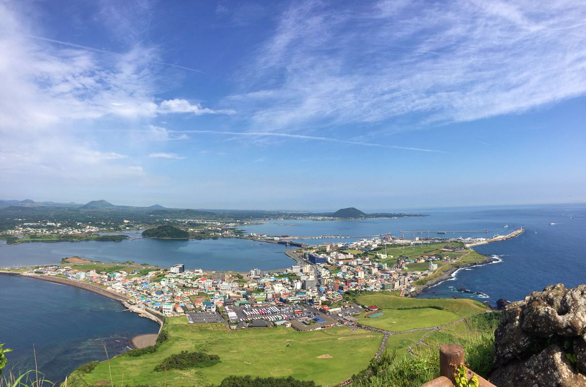 【携程攻略】济州道济州岛西归浦市城山日出峰好玩吗,济州道城山日出