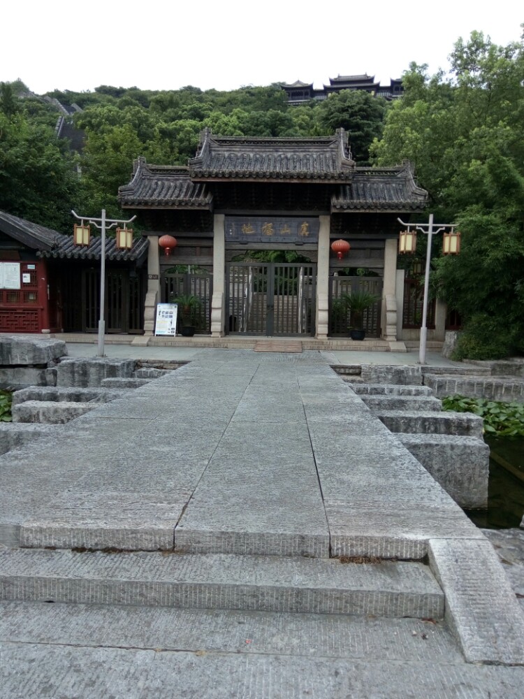 虞山景區旅遊景點攻略圖