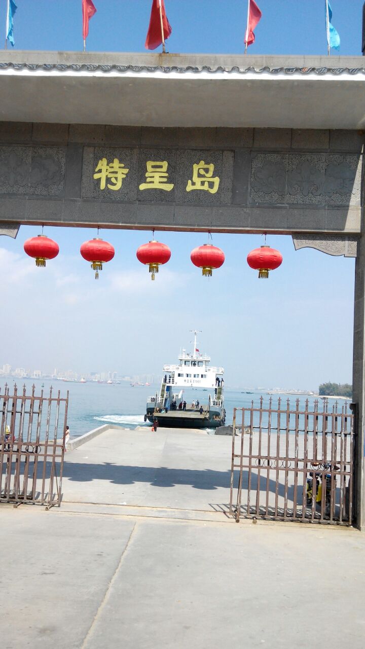 特呈岛旅游景点攻略图