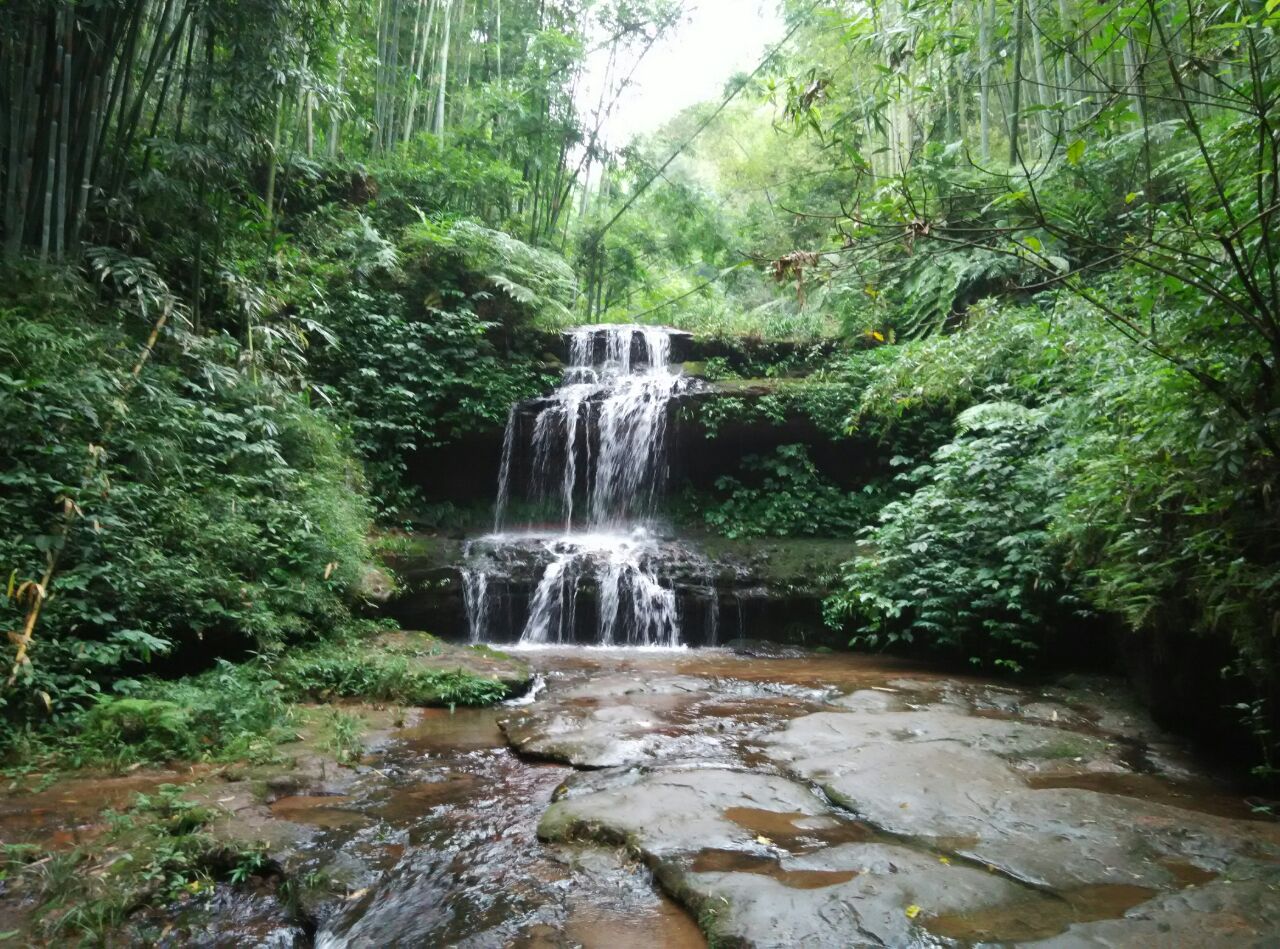 蜀南竹海旅遊景點攻略圖