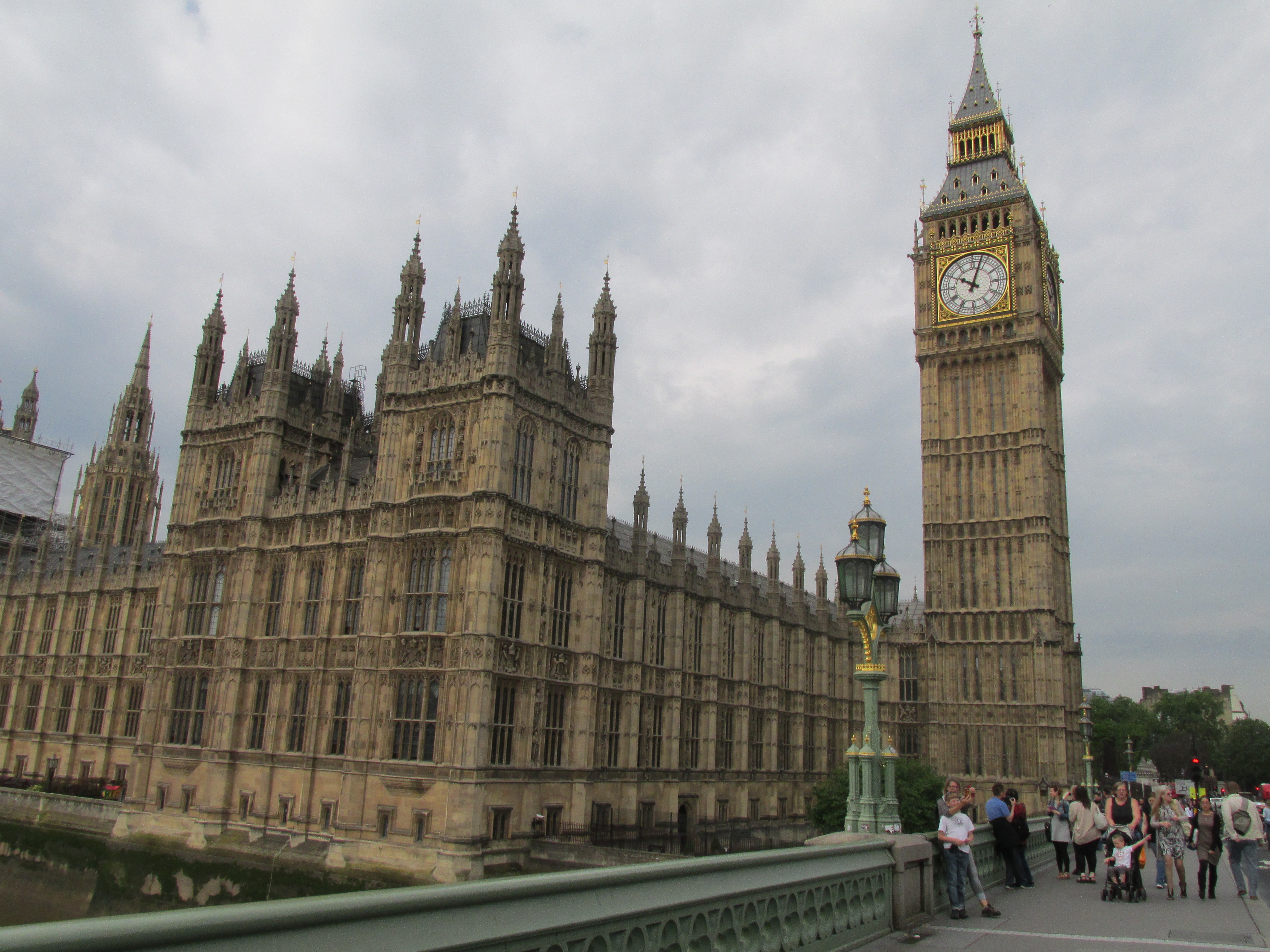 英国伦敦的钟塔建筑图片-千叶网