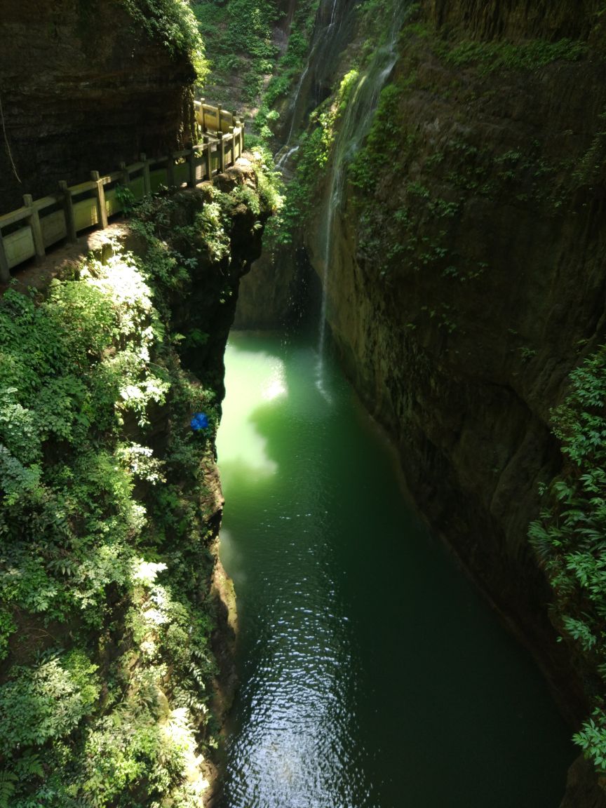 三峡大瀑布旅游景点攻略图