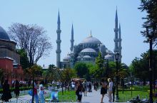 #元旦去哪玩#感受土耳其蓝色清真寺魅力